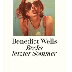 Das Buch "Beck letzter Sommer", geschrieben von Benedict Wells. Das Cover zeigt eine Frau mit Sonnenbrille.
