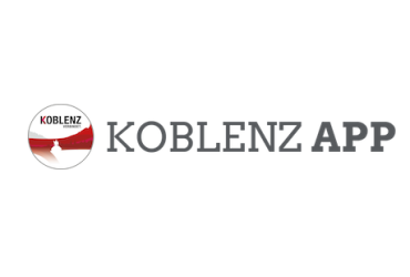 Koblenz App Schriftzug