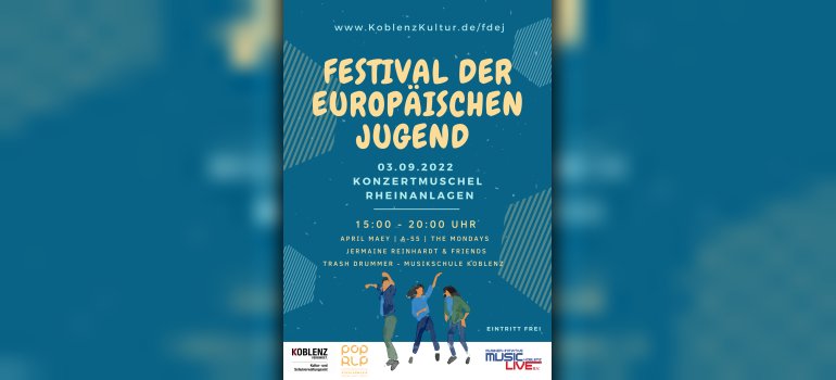 Veranstaltungsplakat zur Veranstaltung: Festival der europäischen Jugend 